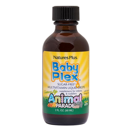 Animal Parade Sugar-Free Baby Plex Liquid by NaturesPlus