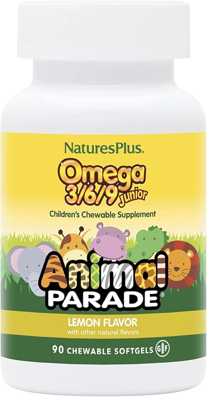 Animal Parade Omega 3/6/9 Junior by NaturesPlus