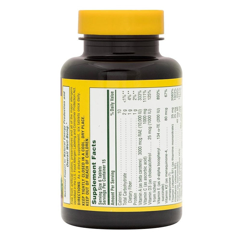 Source of Life Multivitamin No-Iron 90 Mini-Tabs by NaturesPlus