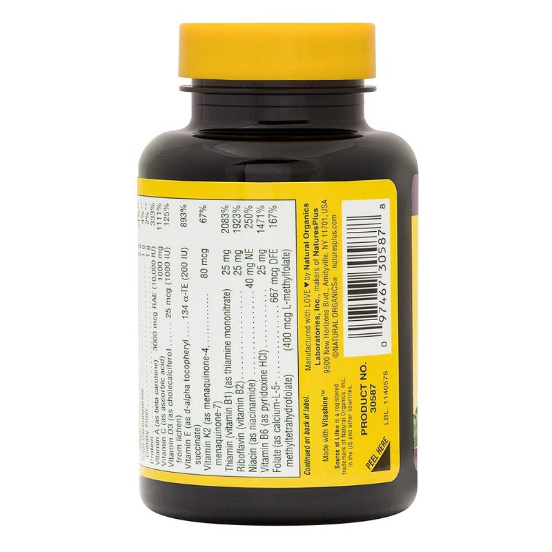 Source of Life Multivitamin No-Iron 90 Mini-Tabs by NaturesPlus