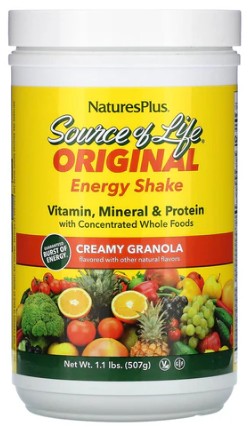 Source of Life Energy Shake 1.1lb by NaturesPlus