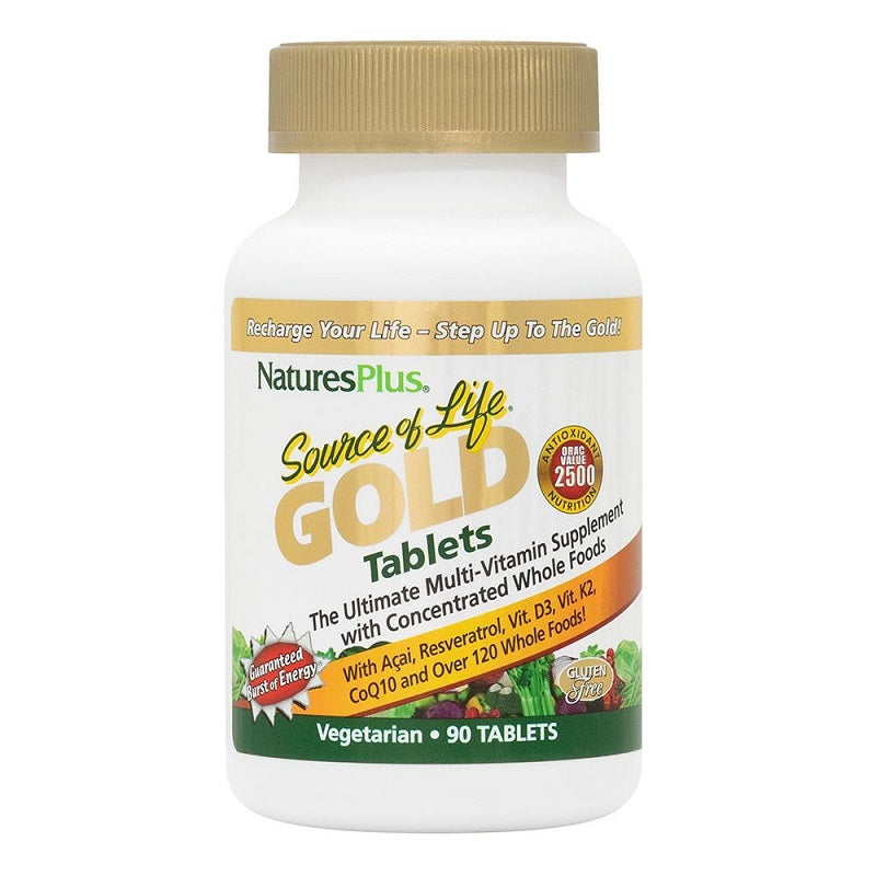 Source of Life Gold Multivitamin 90tabs by NaturesPlus