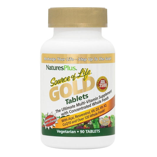Source of Life Gold Multivitamin 90tabs by NaturesPlus