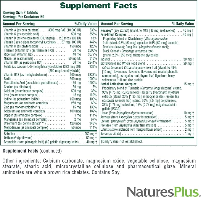 Source of Life Women Multivitamin 120 Tablets by Nature's Plus