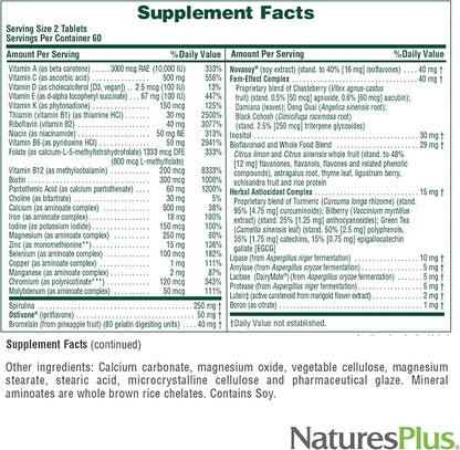 Source of Life Women Multivitamin 120 Tablets by Nature's Plus