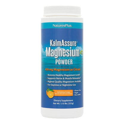KalmAssure Magnesium Powder Orange by NaturesPlus