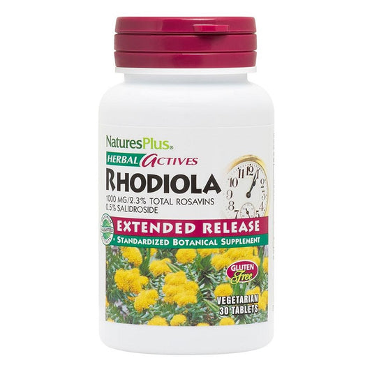 Rhodiola Extended Release 1,000mg 30tabs by NaturesPlus