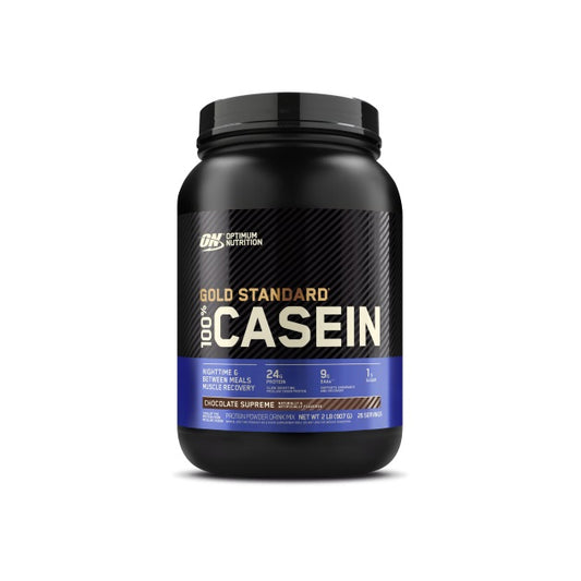 Gold Standard Casein Chocolate Supreme 2lb by Optimum Nutrition