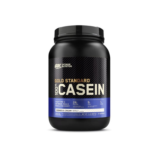 Gold Standard Casein Cookies & Cream 2lb by Optimum Nutrition