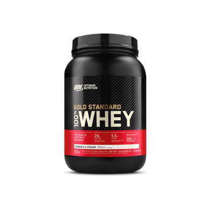 Gold Standard Whey Cookies & Cream 2lb by Optimum Nutrition