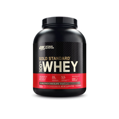 Gold Standard Whey Double Rich Chocolate 5lb by Optimum Nutrition