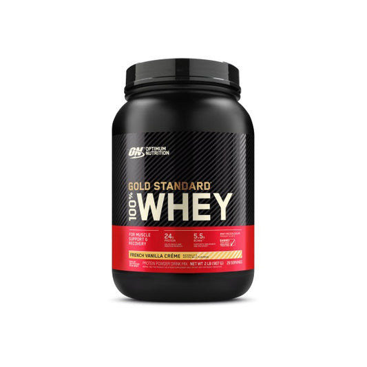 Gold Standard Whey French Vanilla Creme 2lb by Optimum Nutrition