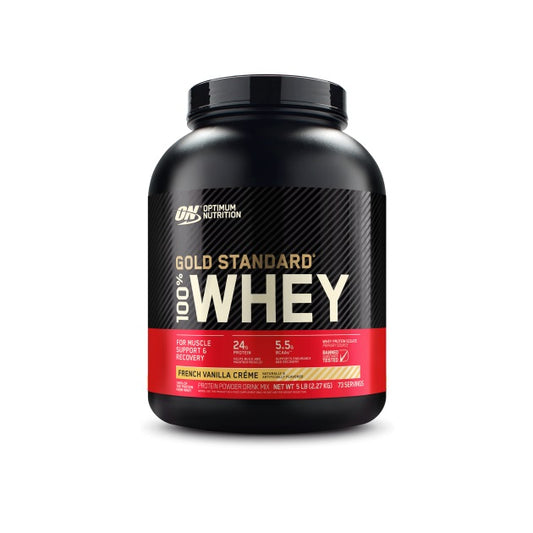 Gold Standard Whey French Vanilla Creme 5lb by Optimum Nutrition