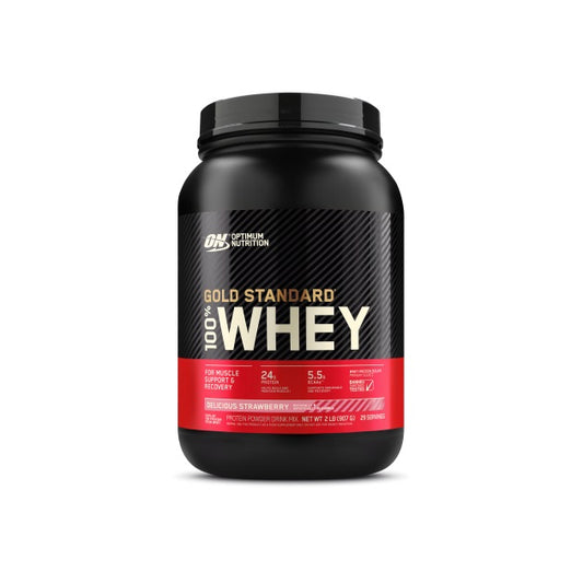 Gold Standard Whey Delicious Strawberry 2lb by Optimum Nutrition