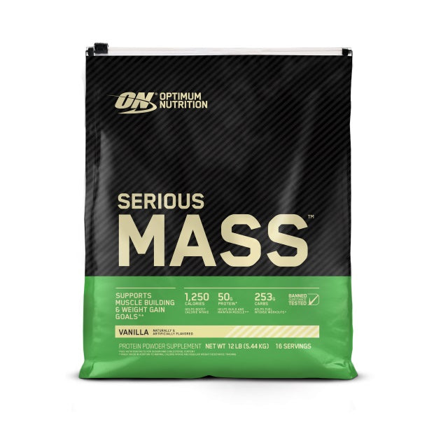 Serious Mass Vaniila 12lb by Optimum Nutrition