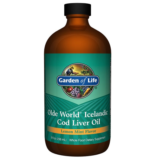 Icelandic Cod Liver Oil 8oz by Garden of Life