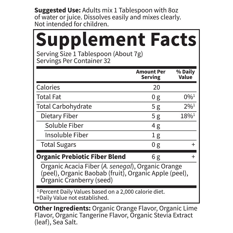 Dr. Formulated Prebiotic Fiber Citrus 5g by Garden of Life