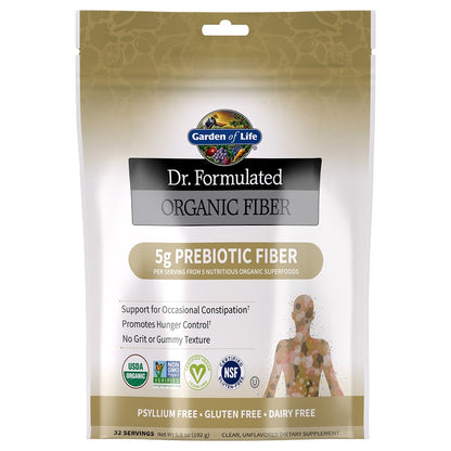 Dr. Formulated Prebiotic Fiber Unflavored 5g by Garden of Life