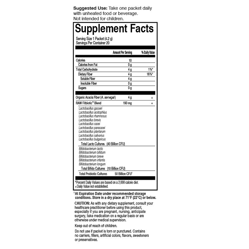 Dr. Formulated Fitbiotic Probiotics Unflavored by Garden of Life
