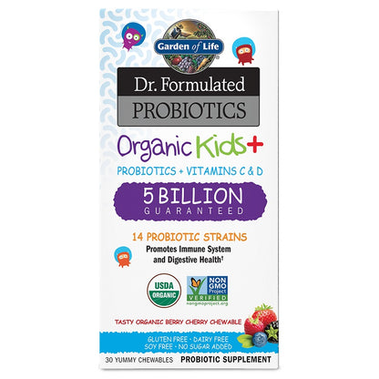Dr. Formulated Probiotics Kids+ Berry Cherry by Garden of Life