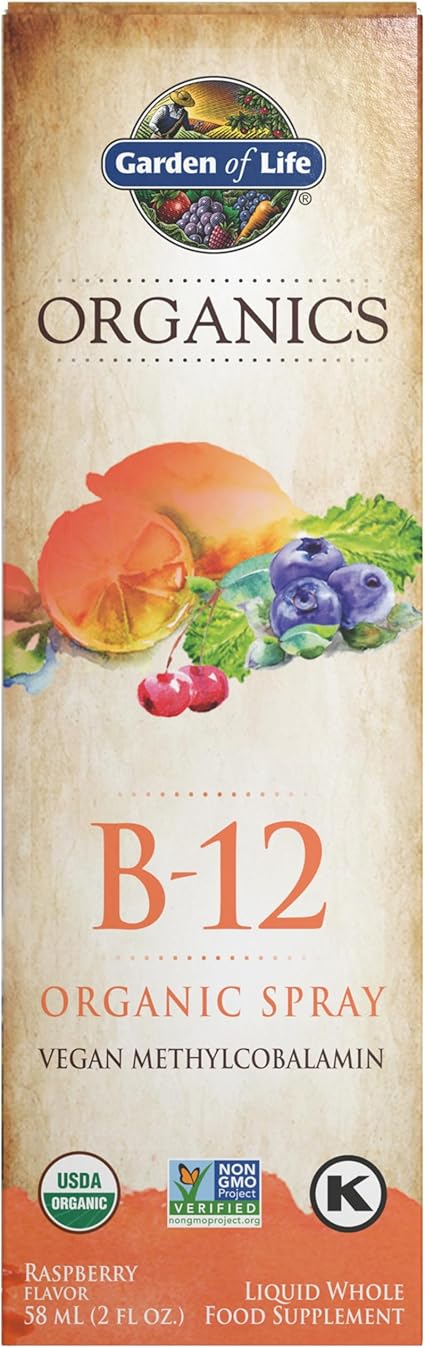 Organics B-12 Spray by Garden of Life
