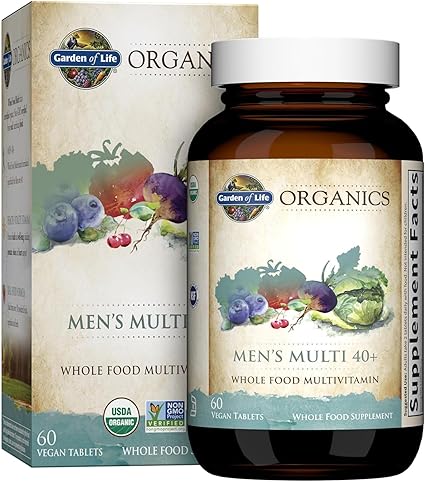 Organics Men's Multi 40+ Tablets by Garden of Life