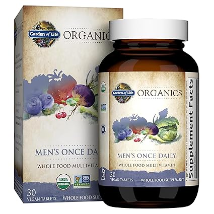Organics Men's Once Daily Tablets by Garden of Life