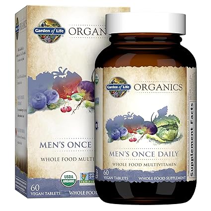 Organics Men's Once Daily Tablets by Garden of Life