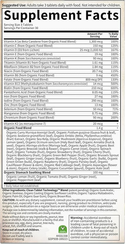 Organics Prenatal Multi Tablets by Garden of Life