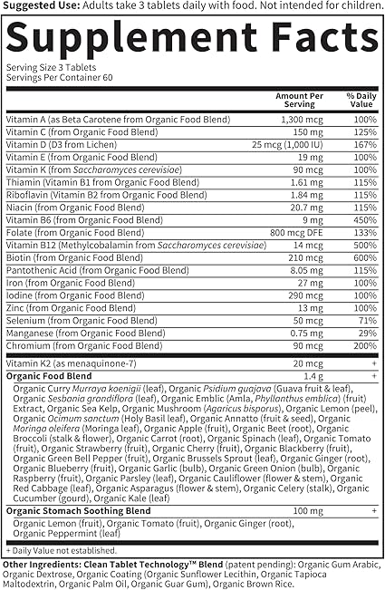 Organics Prenatal Multi Tablets by Garden of Life