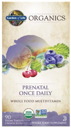 Organics Prenatal Multi Once Daily Tablets by Garden of Life