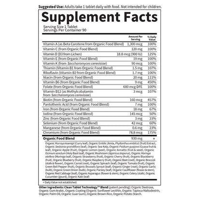 Organics Prenatal Multi Once Daily Tablets by Garden of Life