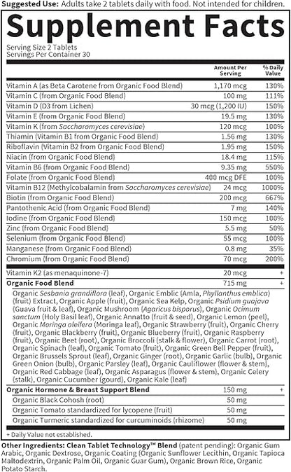 Organics Women's Multi 40+ Tablets by Garden of Life