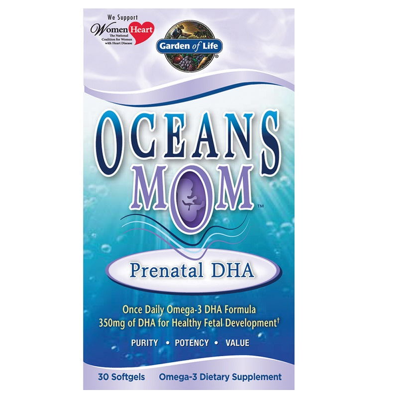 Oceans MOM Prenatal DHA Softgels by Garden of Life