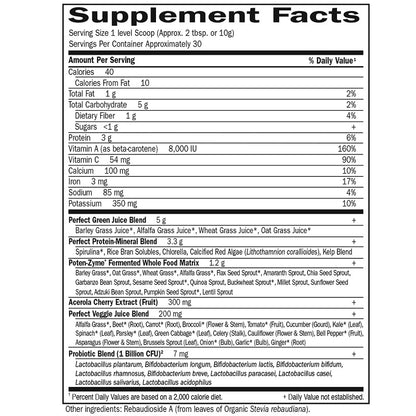 Perfect Food Super Green Formula Powder by Garden of Life