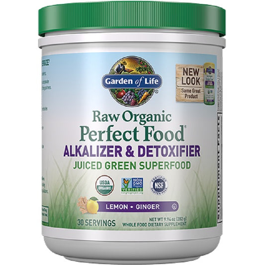 Perfect Food Alkalizer & Detoxifier Powder by Garden of Life