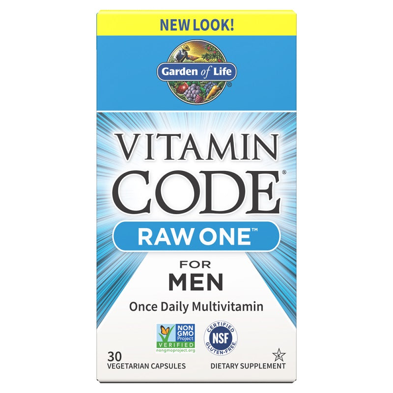 Vitamin Code Raw One for Men 30VegCaps by Garden of Life