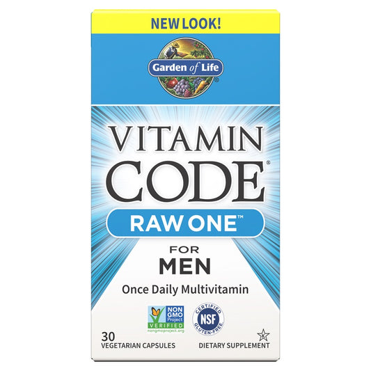 Vitamin Code Raw One for Men 30VegCaps by Garden of Life