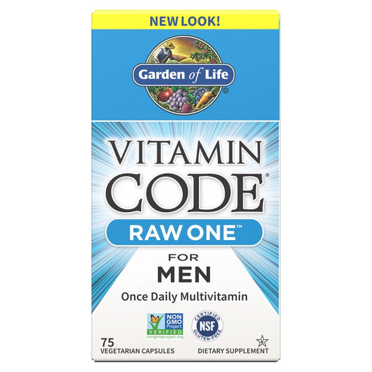 Vitamin Code Raw One for Men 75VegCaps by Garden of Life