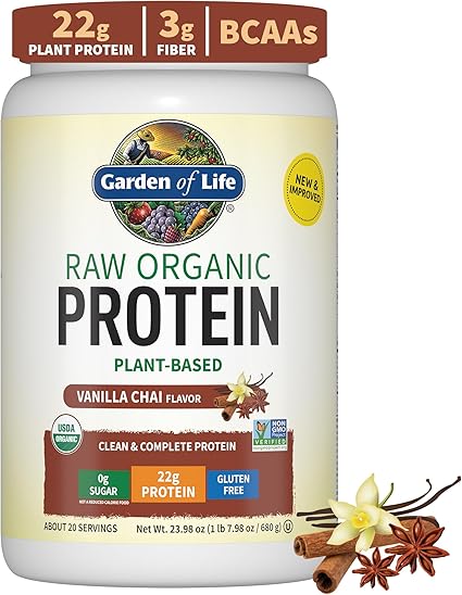 RAW Protein Vanilla Chai by Garden of Life