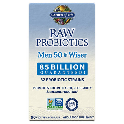 RAW Probiotics Men 50 & Wiser by Garden of Life