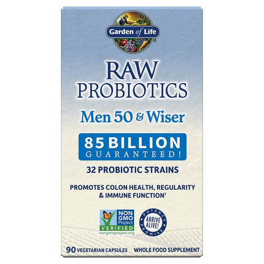 RAW Probiotics Men 50 & Wiser by Garden of Life