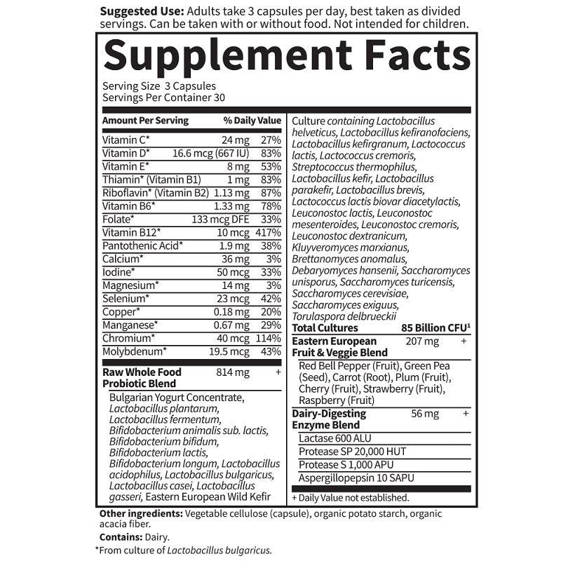 RAW Probiotics Men 50 & Wiser by Garden of Life