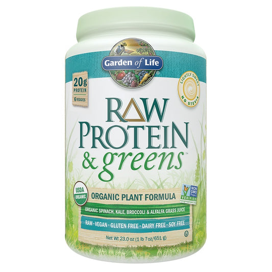 RAW Protein & Greens Lightly Sweet by Garden of Life