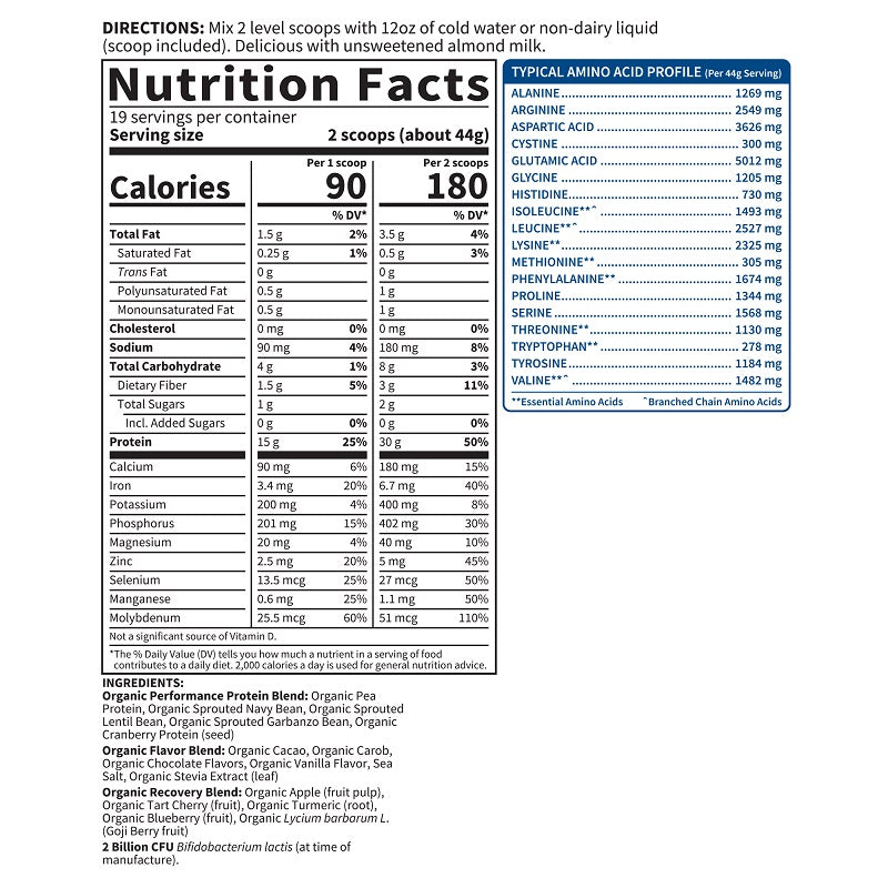 Sport Protein Chocolate by Garden of Life
