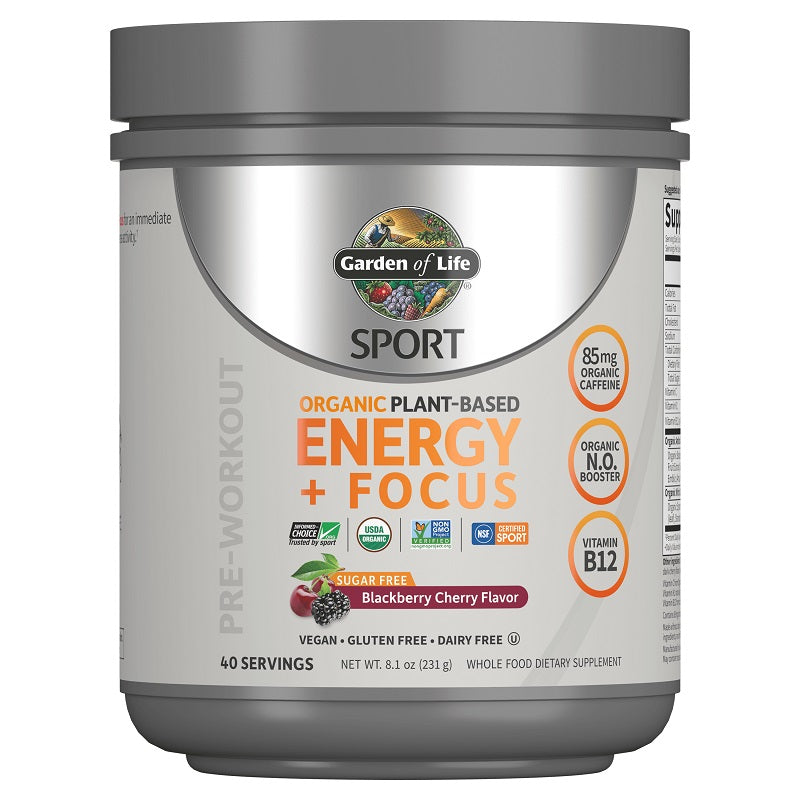 Sport Energy + Focus Sugar Free by Garden of Life