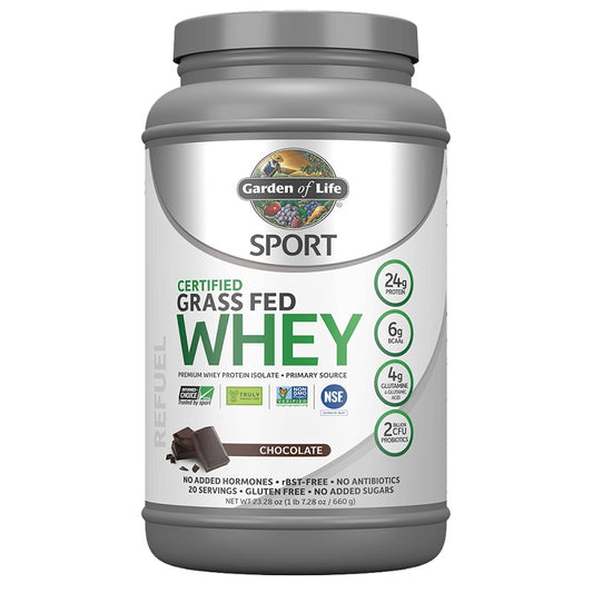 Sport Grass Fed Whey Vanilla by Garden of Life