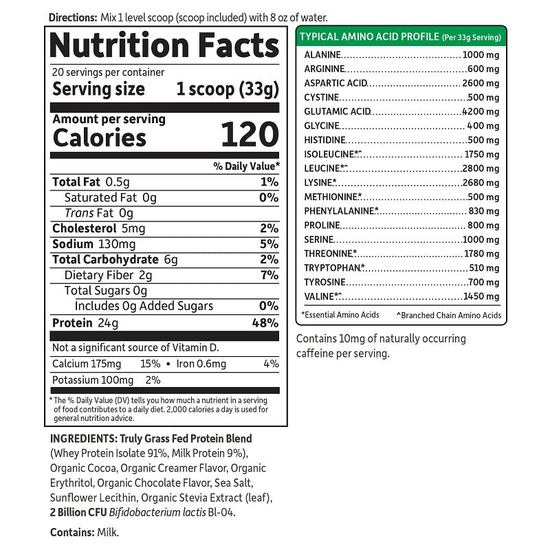 Sport Grass Fed Whey Vanilla by Garden of Life