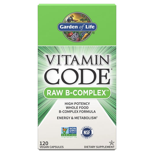 Vitamin Code B-Complex 120caps by Garden of Life