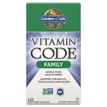 Vitamin Code Family 120VegCaps by Garden of Life